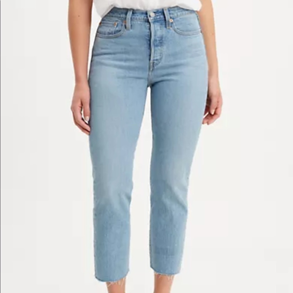 Levi’s straight leg wedgie fit jeans